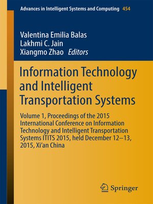cover image of Information Technology and Intelligent Transportation Systems